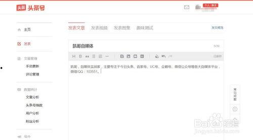 论文怎么发到头条里面,探索头条平台发布策略